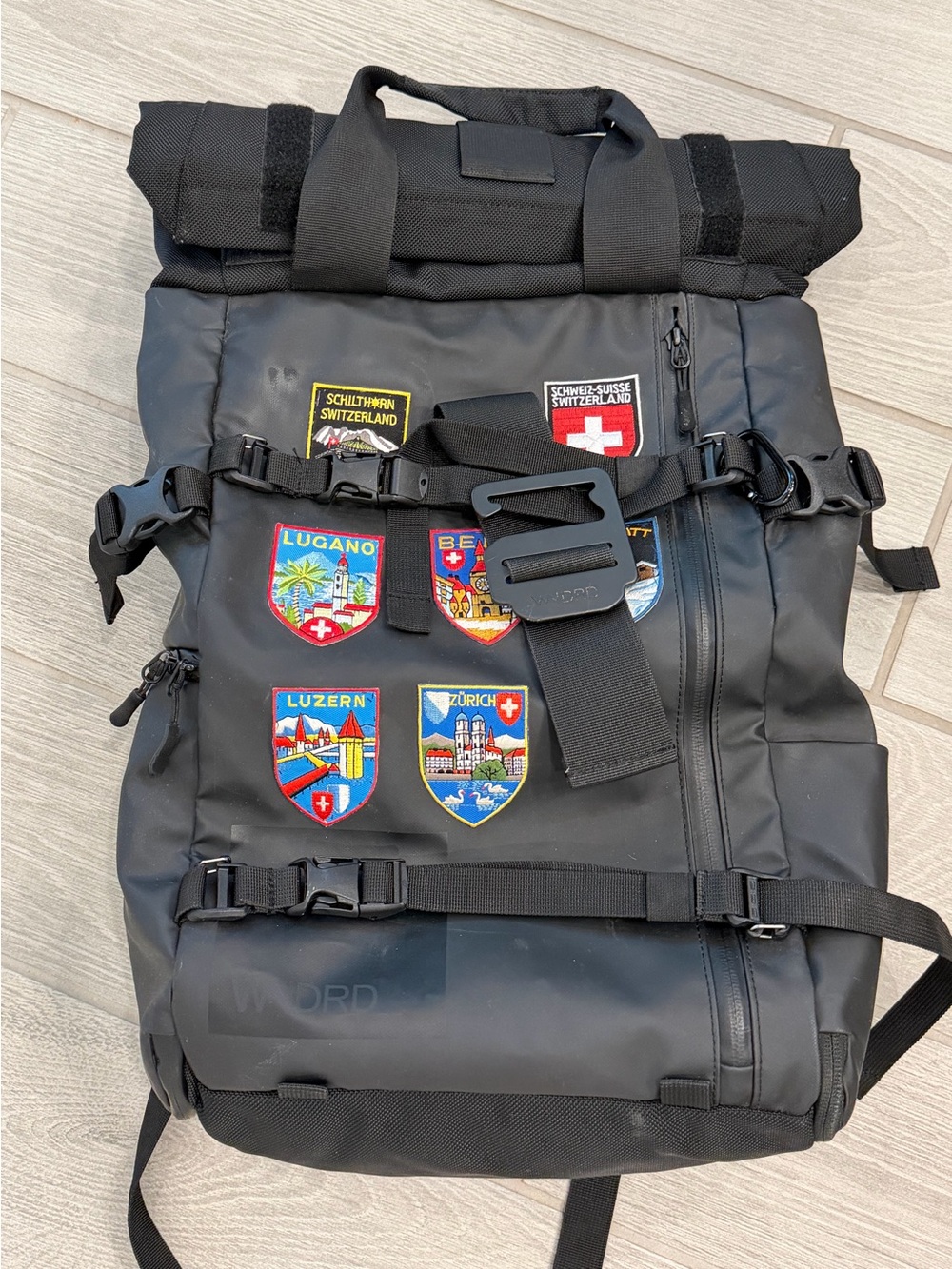 WANDRD Rolltop Travel Backpack VGUC